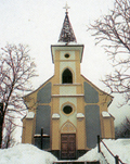 Neogotick kostol sv. Florina v  Bystrej